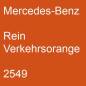 Preview: Mercedes-Benz, Rein Verkehrsorange, 2549.